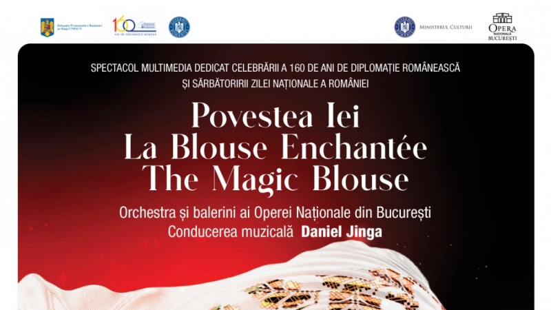 Povestea Iei / La blouse enchantée / The Magic Blouse, in premiera la Sala Mare a UNESCO din Paris